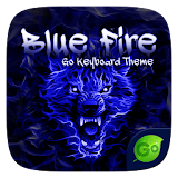 Blue Fire GO Keyboard Theme icon