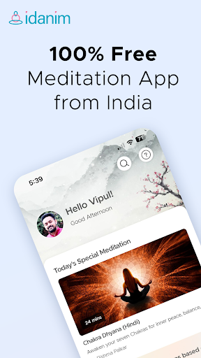 Android application Idanim: Meditate, Sleep, Focus screenshort