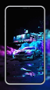 Neon Car Wallpapers 4K