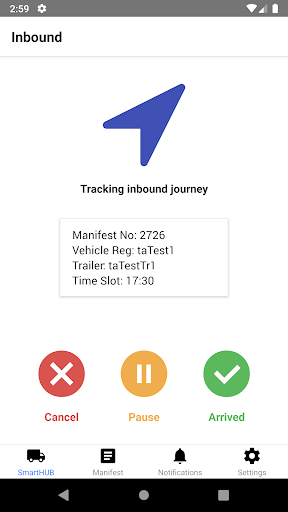 SmartHUB Screen 3