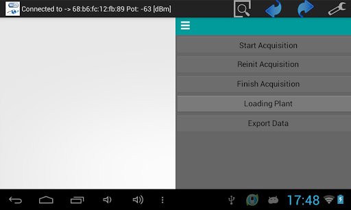 Android application Wi-Fi Planning Tool screenshort