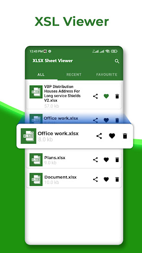 XLS File Viewer: XLSX Reader Screen 2