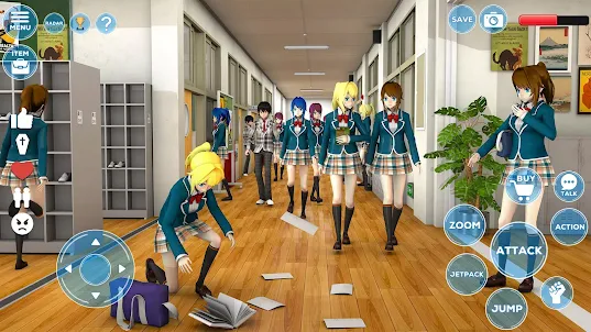 Anime High School Virtual Life