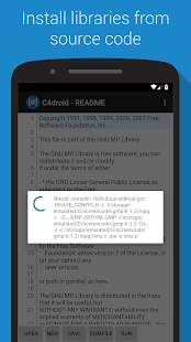 C4droid - C/C++ compiler & IDE Tangkapan layar