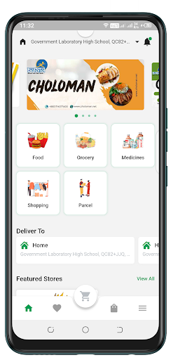 Choloman Home Delivery Service Screen 2