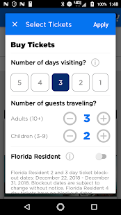 Universal Orlando Resort™ The Official App Screenshot