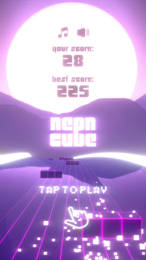 Neon Cube Screen 3