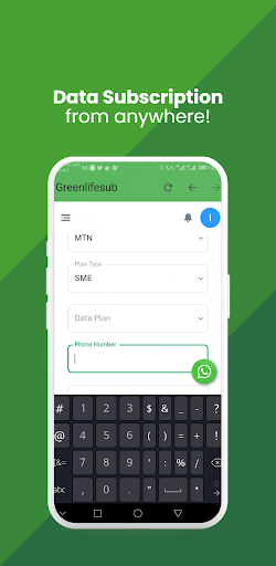 Android application Greenlifesub screenshort