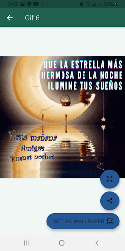 Buenas noches. GIFs Screen 2