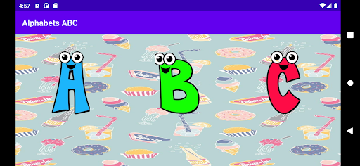 Android application Learn Alphabets ABC for Kids screenshort
