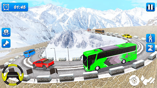 Snow Bus Simulator Games Screen 3