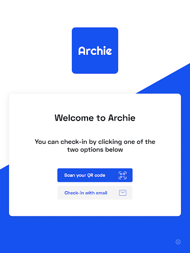 Android application Archie - Visitors screenshort