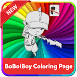 Best New Coloring Kids Game Boboiboy icon