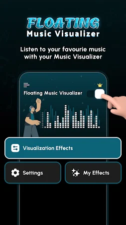 Game screenshot Floating Music Visualizer mod apk