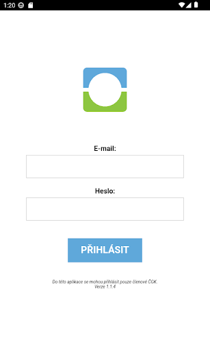 Android application ČGK screenshort