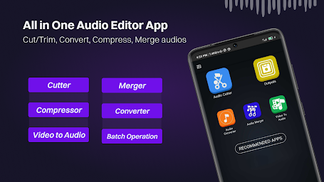 MP3 Cutter, Converter & Merger