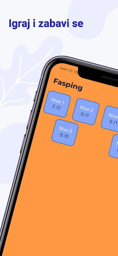 Android application Fasping screenshort