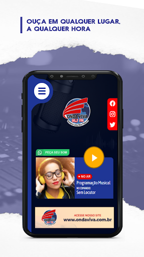 Android application Onda Viva FM 95,7 screenshort