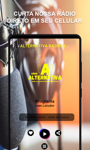 Android application Alternativa Radio Web screenshort