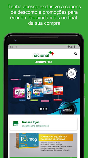 Android application Farmácia Nacional screenshort