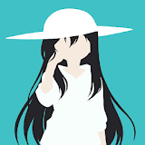 Anime minimalist wallpaper HD icon