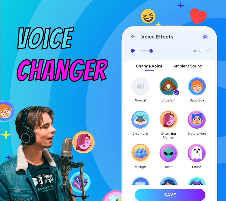 Voice Changer - Voice Effects - 1.02.77.0418 - (Android)