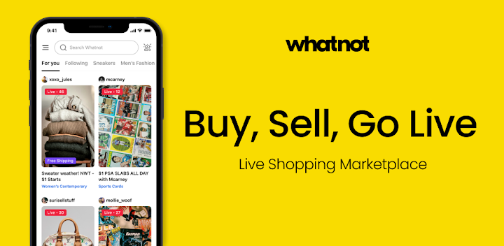 Whatnot: Live Video Shopping