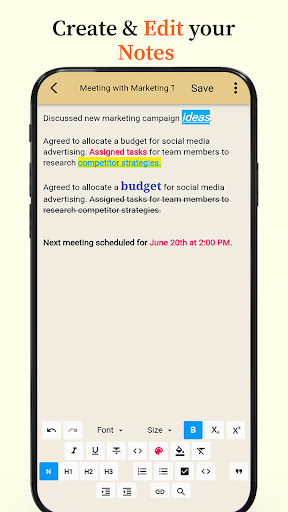 My Notes: Diary & Notepad Screenshot 3 - AppWisp.com