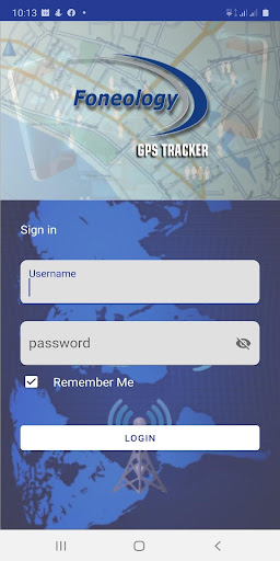 Android application Foneology GPS VTS1 screenshort