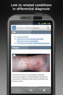 Dermatology DDx Captura de pantalla