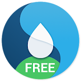 Water Balance drink for health icon