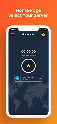 Lion VPN Pro: Secure VPN Proxy Screen 3