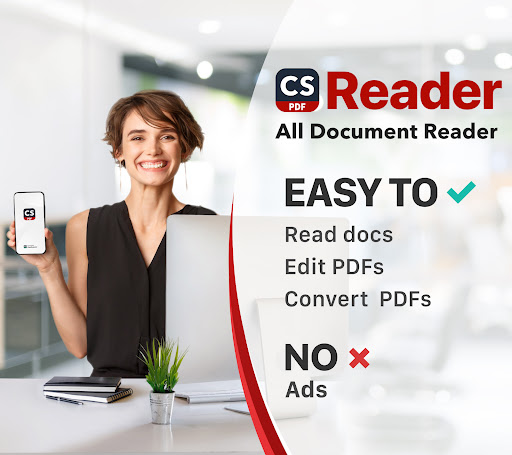 Android application CS PDF Reader - PDF Editor screenshort