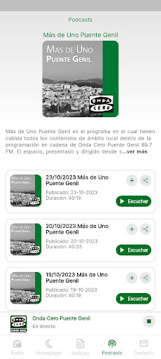 Onda Cero Puente Genil Screenshot 3 - AppWisp.com