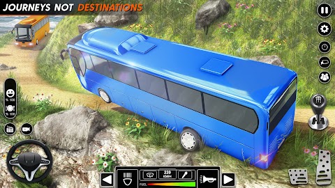オフロードバスシミュレーターゲーム3D：のおすすめ画像2