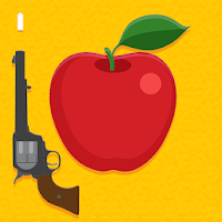 Red Apple Shooter - Fun Revolver Shooting Game