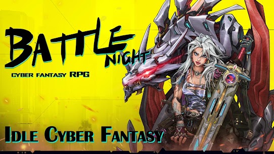 Battle Night Mod Apk Cyberpunk RPG Free Download (Unlimited Money) 1