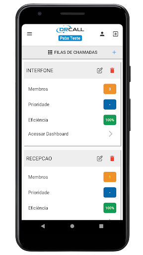 DRCALL Screen 3