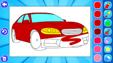 Car Coloring Gameのおすすめ画像2