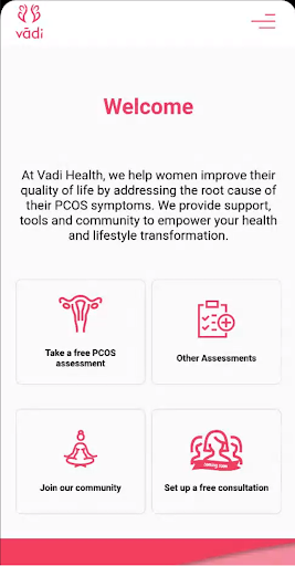 Android application Vadi screenshort