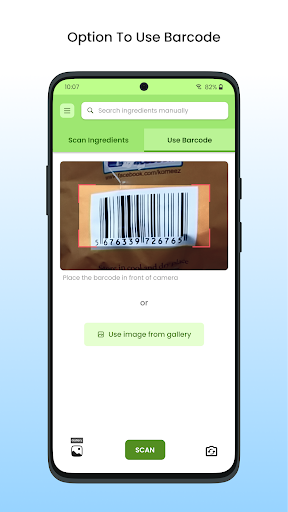 Taste Halal - Scan Ingredients Screen 2
