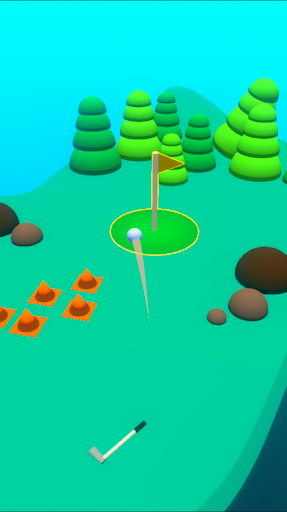 Cliff Golf 3D Screen 2