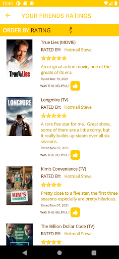 WatchLikes Screen 2