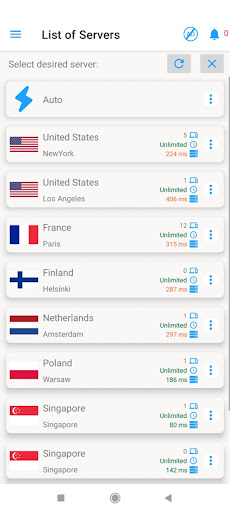 Insta VPN - Fast Private VPN Screen 3