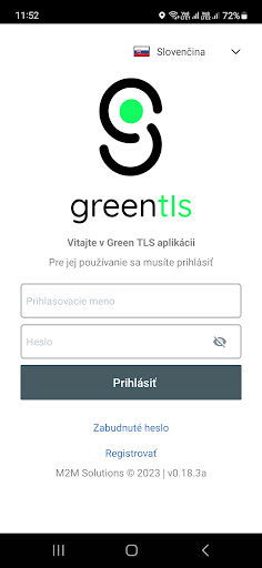 Android application Green TLS - 472 screenshort