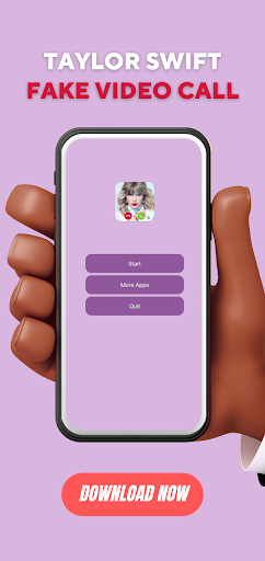 Android application Taylor Swift Fake Video Call screenshort