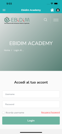 EBIDIM Screen 2