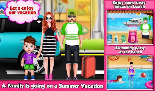 Summer Vacation Planning Trip Screenshot