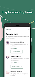 Vivian - Find Healthcare Jobs 2.0.26 APK screenshots 4