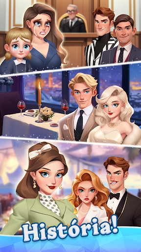 Beauty Tiles: Story&Makeover Screenshot 5